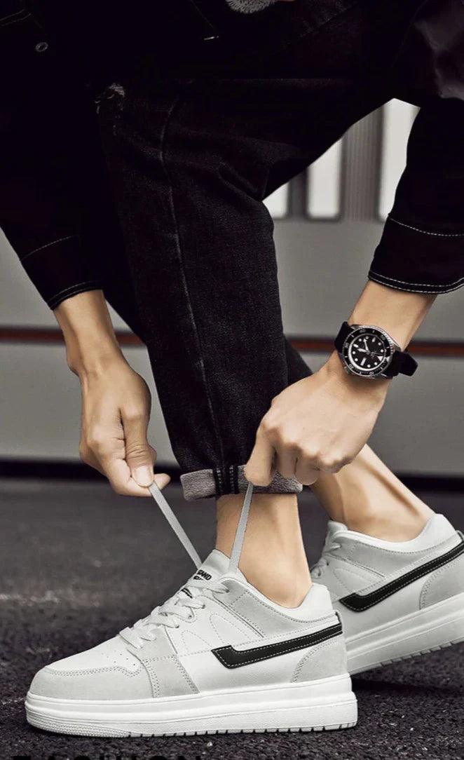 Maximilian™ | Sporty sneakers med usynlig høyde +6 cm / +8 cm