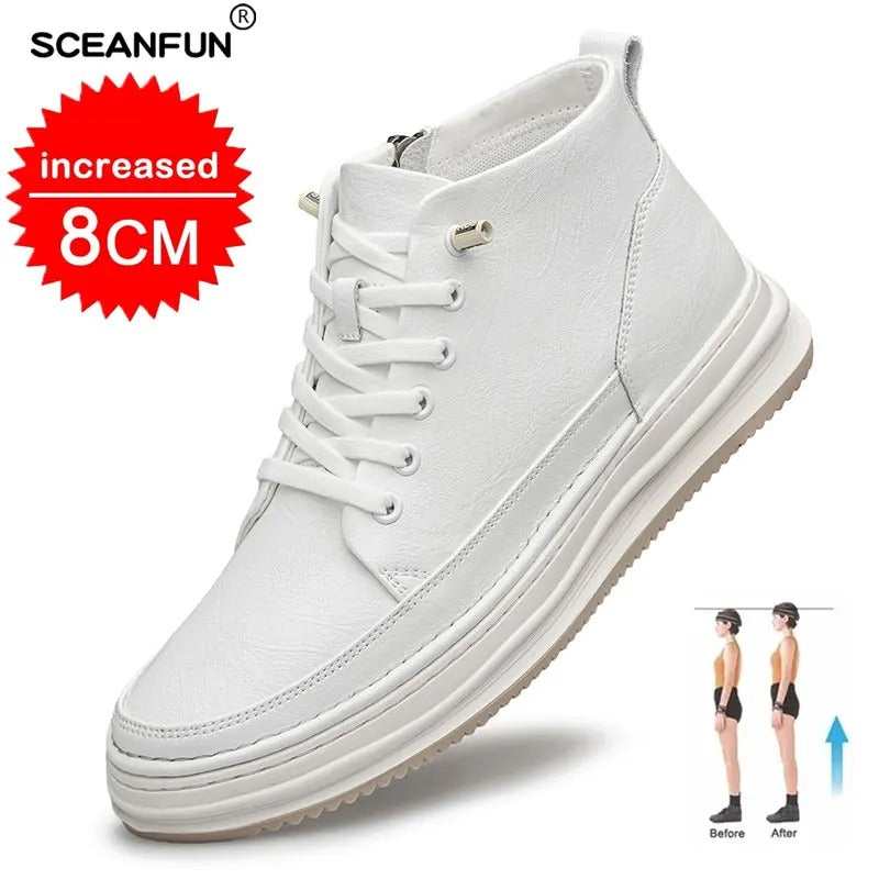 Lex™ | Casual sneakers med usynlig høyde +6 cm / +8 cm