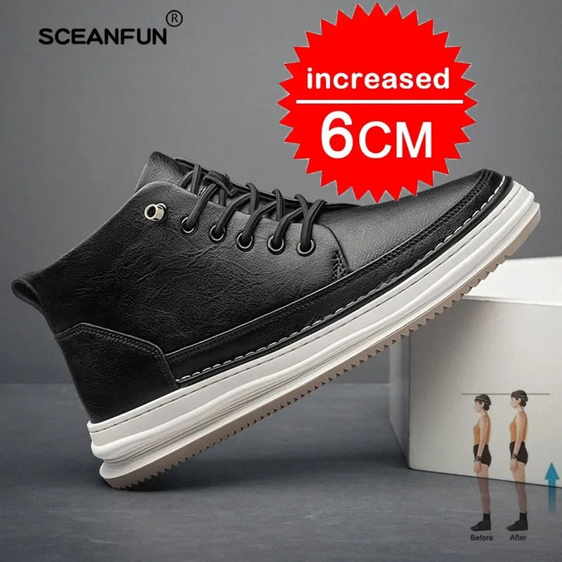 Lex™ | Casual sneakers med usynlig høyde +6 cm / +8 cm